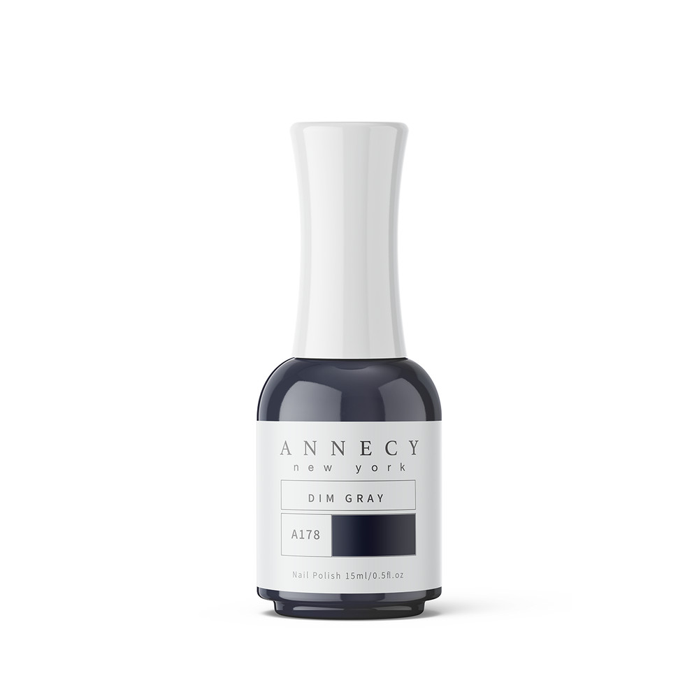 Annecy Nail Polish 0.5 fl. oz. – Dim Gray