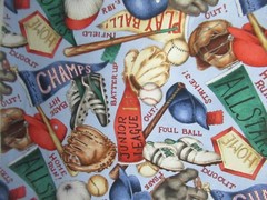 Daisy Kingdom By Leslie Beck VTG Springs Global US Baseball BLUE MULTI SBTYX44
