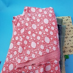 Fabric Remnant Lot Repro TRUE Vintage Scrap Grab Bag All Types Quilt Craft 5 Lb