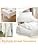 NSGZ Natural Linen Cotton Fabric 1 Yard 61″ Wide, Linen Cotton Blend | Breathabl