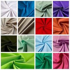 58/60″ Broadcloth Fabric cotton polyester – 10 Yard Bolt (Various Colors)