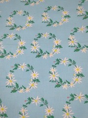 Lot of Fabric, floral, blue, white, pink, purple, orange, 1lb 5oz