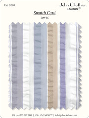 Multi Stripe Seersucker Fabric Summer Dresses Apparel Textured Crinkle Material