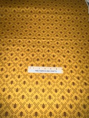 Moda Sun Drenched Bees on gold 100% cotton fabric by the yard 36 x 44 43204 12