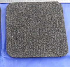 PAIR MADE WITH KEVLAR CLOTH Closed Cell Neoprene Foam 20CM x10CMX 5 mm thick.