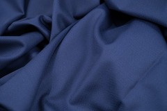 Fratelli Tallia di Delfino Blue Summer Jacket Fabric Birdseye Wool 1.8m 220gr