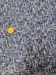 Robert Kaufman Fusion Blue 1 yard 100% Cotton Fabric Free Ship SBB3