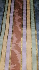Boussac of France for Kenmill Vintage Fabric 100% Striped Cotton 3.5 Yards