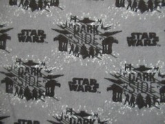 Star Wars ” The Last Jedi” DARK SIDE Flannel Cotton Fabric 33″ X 42″W NEW