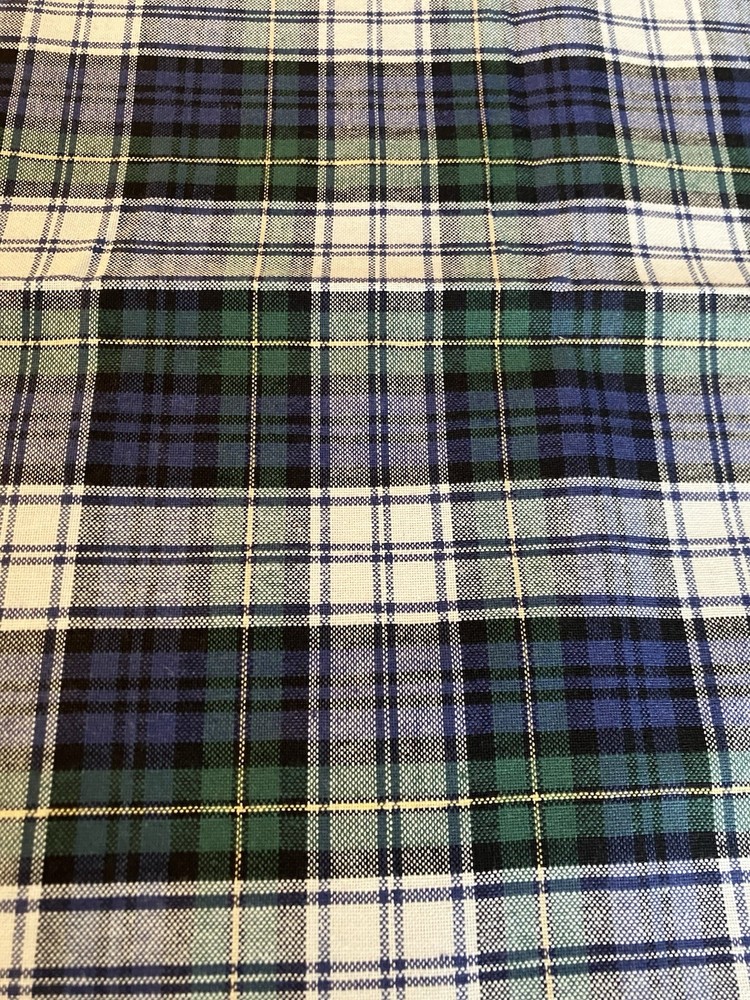 Ralph Lauren Gordon Dress Tartan Fabric