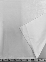 Contessa WHITE Plush Non-Stretch Velvet Fabric for Apparel, Costumes, Curtains,