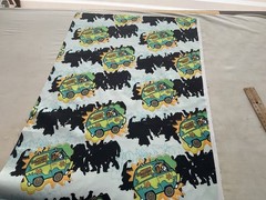 Fabric Scooby Doo Bus By Camelot Fabric 15” X 92” 102