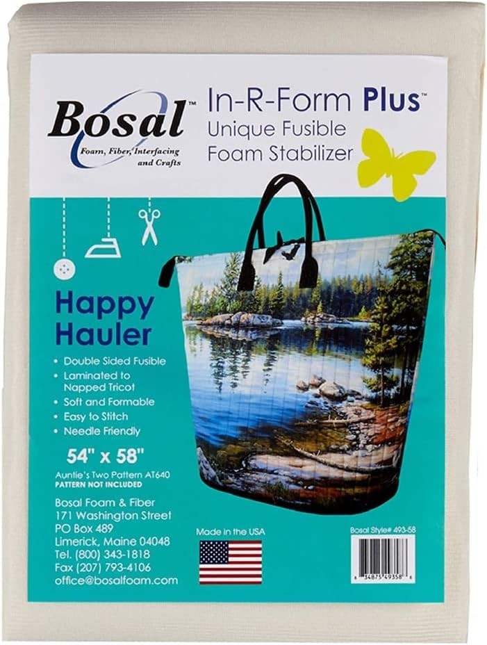 Bosal In-R-Form Plus Unique Fusible Foam Stabilizer 54″ x 58″