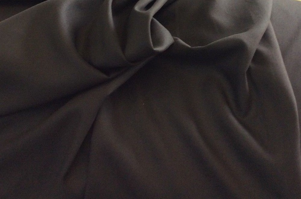 BLACK POLY COTTON- 60″W– 2 YARD INCREMENTS