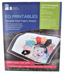 Inkjet Fabric Sheets for DIY Projects – 1 Pack, Printable Fabric for Crafts