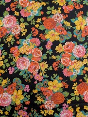 LIBERTY OF LONDON Flower Crown Tana Lawn Cotton Fabric BTY 26-LL10