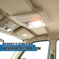 Reallnaive Auto Headliner Fabric 78” L x 60” W Mesh Type with Scrim Foam Ba…