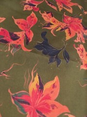 2.1yd 100% gambiered Silk Fabric plant based dyeing process skin Nourishing ￼