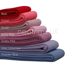Rib Knit Cuffs Pair,Tubular Ribbing Seamless Cuffing Fabric ReVamp Bomber Jacket