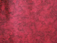 4.25 Yards Cotton Fabric Roses Maywood Studio, Metro Bemartex, Red Brick