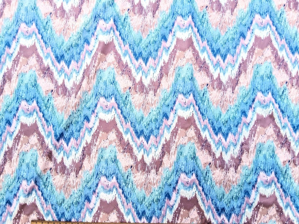 Stanley King Studio Fabric Pastel Splatter Dupont Teflon Cotton 55″ By The Yard