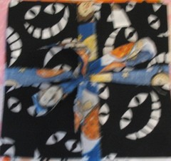 Fat Quarters FQ cotton bundle of 6 lot HALLOWEEN NOVELTY PRINTS 18X22″ pressed A