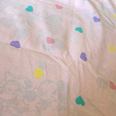 Disney Mickey & Minnie Pink Vintage Duvet Cover Fabric