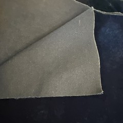 3 Pieces DESIGNER PLUSH MOHAIR BLUE VELVET WOOL MULTIUSE FABRIC