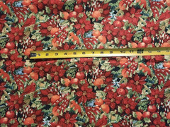 Lot of 6 Pieces Cotton Christmas Fabric Sewing Quilting 10.5 Yards