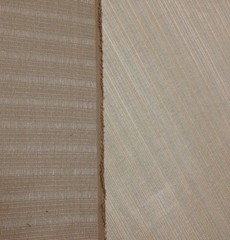 POLLACK CHAMFERED VELVET LINEN WHITE STRIPE UPHOLSTERY FABRIC 1.8 YARD 54″W