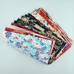 30Pcs 8″x 10″ Fat Fabric Square Quilting Cotton Pre-Cut Bundles Japanese Styl…