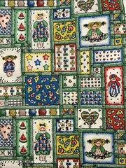 Bits N’ Pieces Lisa Williams Peter Pan Cotton Fabric 1/2 Yard (18 By 45”)