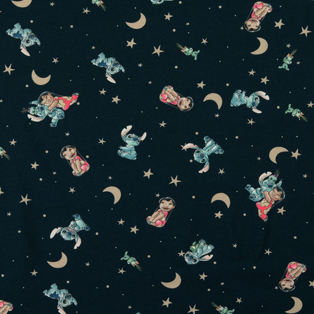 1 M X 1.52 M Lilo & Stitch Cotton Jersey Fabric