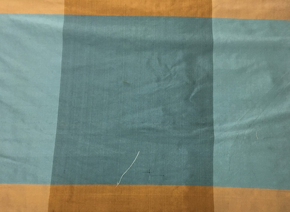 100% silk mega buffalo check. Kravet fabric by the yard. 54″ wide.
