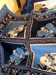 Vtg Cut and Sew Fabric Panel Throw Pillow Size Choice of 3