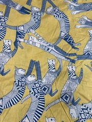 Print_805 Handmade Floral Running Cotton Indian Fabric 3 Yard New Hand-Block