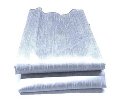 White Dupion Fabric For Dressmaking Tunic Top Blouse, Sewing Art & Craft