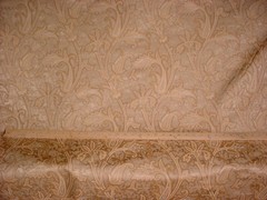 11-5/8 Kravet Couture 25090 Karaikal Paisley Gold Persian Silk Upholstery Fabric