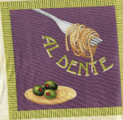 45″ 100% cotton panel “Al Dente” by Wilmington Fabrics