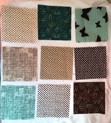 56 Pieces Cotton Fabric Charm 5″x5″ Cuts Multicolor Quilting Crafting Sewing