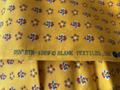 Cotton Quilt Fabric Purely Provence Blank Textiles Yellow Red Blue French 10 Yds