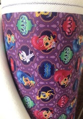 Mix 7 PCS 45cmx135cm Colorfull Printed Disney Cartoon Pattern Synthetic Leather
