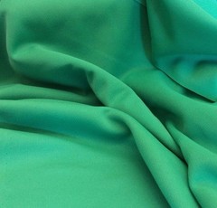 GREEN POLY KNIT-66 INCH WIDE- 1 3/8 YARDS