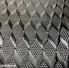 3K 240g Cubed Jacquard Black Carbon Fiber Fabric Cloth Width: 100cm – Roll Pack