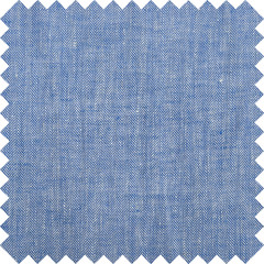 Soft Breathable Blue Cotton Linen Herringbone Fabric Summer Shirts Over Material