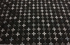 DESIGNTEX BATTISTA PEWTER JACQUARD CUSHION FURNITURE FABRIC BY THE YARD 53″W