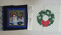 Christmas Fabric Cut & Sew #14 Projects Santa Pillows Stocking Vintage Hallmark