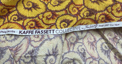 Kaffe Fassett Collective Curlique Ochre Cotton Fabric Philip Jacobs BTHY #60