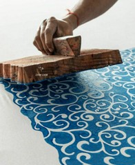Indian Hand Block Print 100% Cotton fabric Dressmaking By 10 yard Sewing Crafts