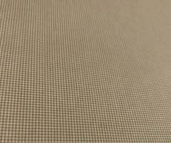 Gingham Microcheck Cotton Fabric Caramel Tan And White From Fabric Finders BTY